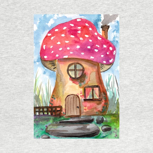 Mushroom Mansion by ZeichenbloQ